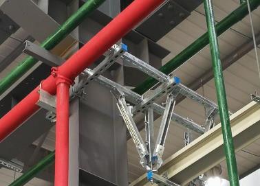 忠县该抗震支架的整体式支吊架结构协调性好